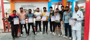 श्री कृष्ण जिम क्लब में भीम प्रज्ञा पंचांग–2026 का लोकार्पण