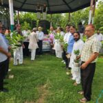 दिवंगत पुत्र की जयंती पर शहीद करणीराम रामदेव स्मारक में किया वृक्षारोपण